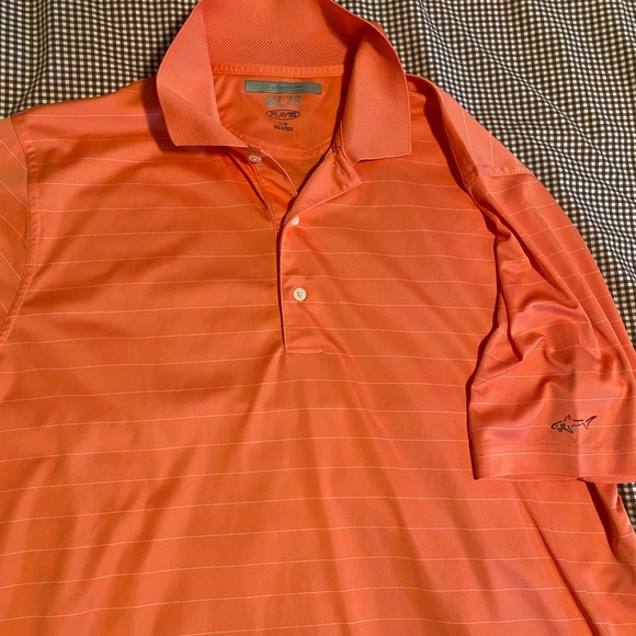 Salmon colored Greg Norman Polo - Picture 3 of 4